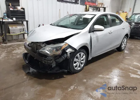 2016 Toyota Corolla Le из США, поврежденный, VIN 2T1BURHE8GC610035